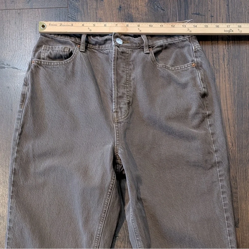 PACSUN High Rise Bootcut Jeans Brown Size 28